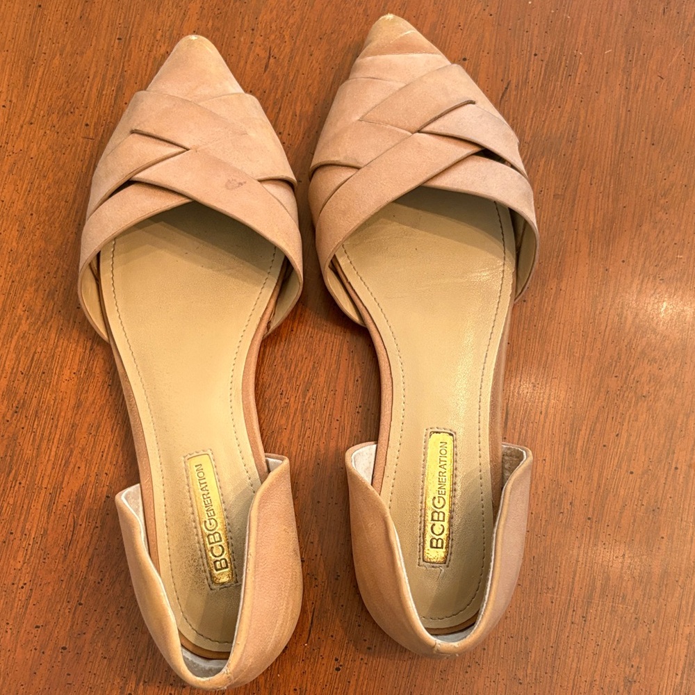 BCBGeneration Women's Beige Loafers